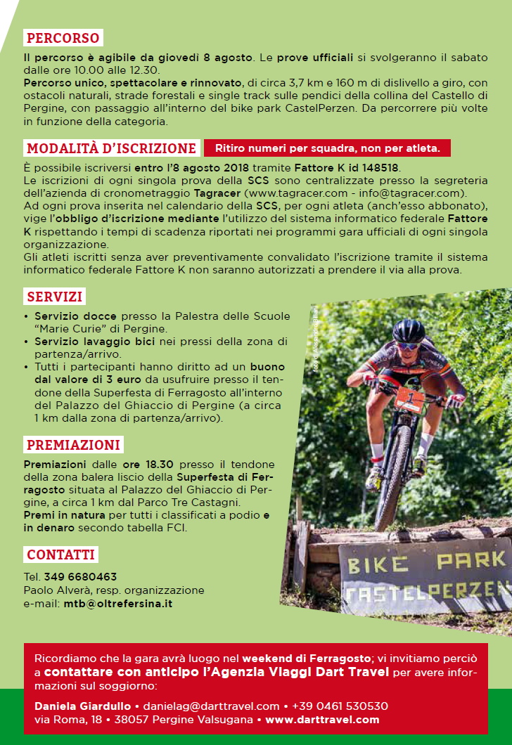 santa cruz series xc mtb pergine val sugana