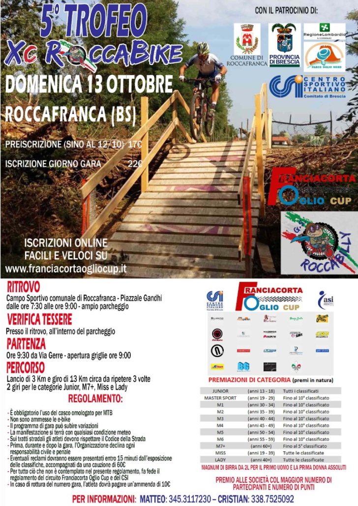 franciacorta oglio cup xc roccafranca