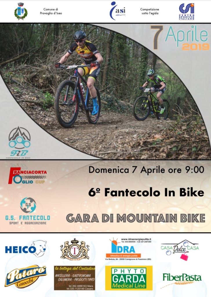 Fantecolo in bike Franciacorta Oglio Cup